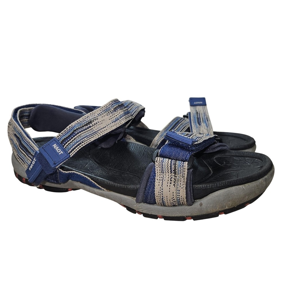 Naot Sandals Mens 11 EU 44 Blue Gray Adjustable Sport Hiking Strap